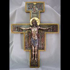 11x16 San Damain Crucifix 11x16 San Damain Crucifix