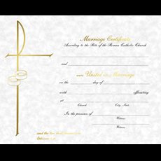 Parchment Marriage Cert Parchment Marriage Cert