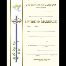 Marriage Certificate Marriage Certificate