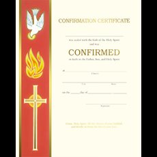 Confirmation Cert Confirmation Cert