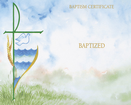 Baptism Certificate