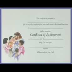 RCIA Certificate RCIA Certificate
