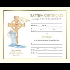 Baptism Certificate Baptism Certificate