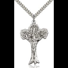 Tree of Life Crucifix SKU 0633SS/24S