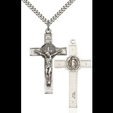 St. Benedict Crucifix SKU 0645SS/24S
