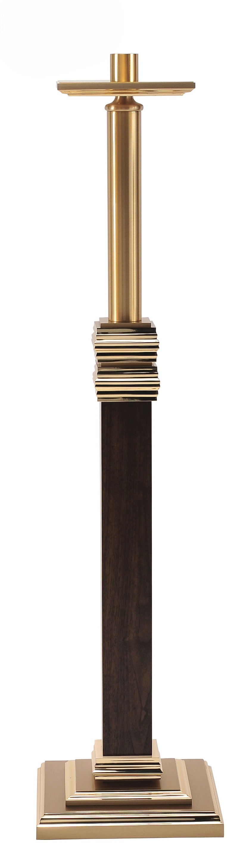 Processional Wood Column Pedestal