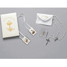 5pc Girl's Deluxe Communion Set SKU 12279