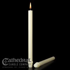 Bulk orders of 100% beeswax altar candles offer the lowest price per candle on these long-lasting ca 100% Beeswax Candles 11/16" x 9 1/4"  SFE