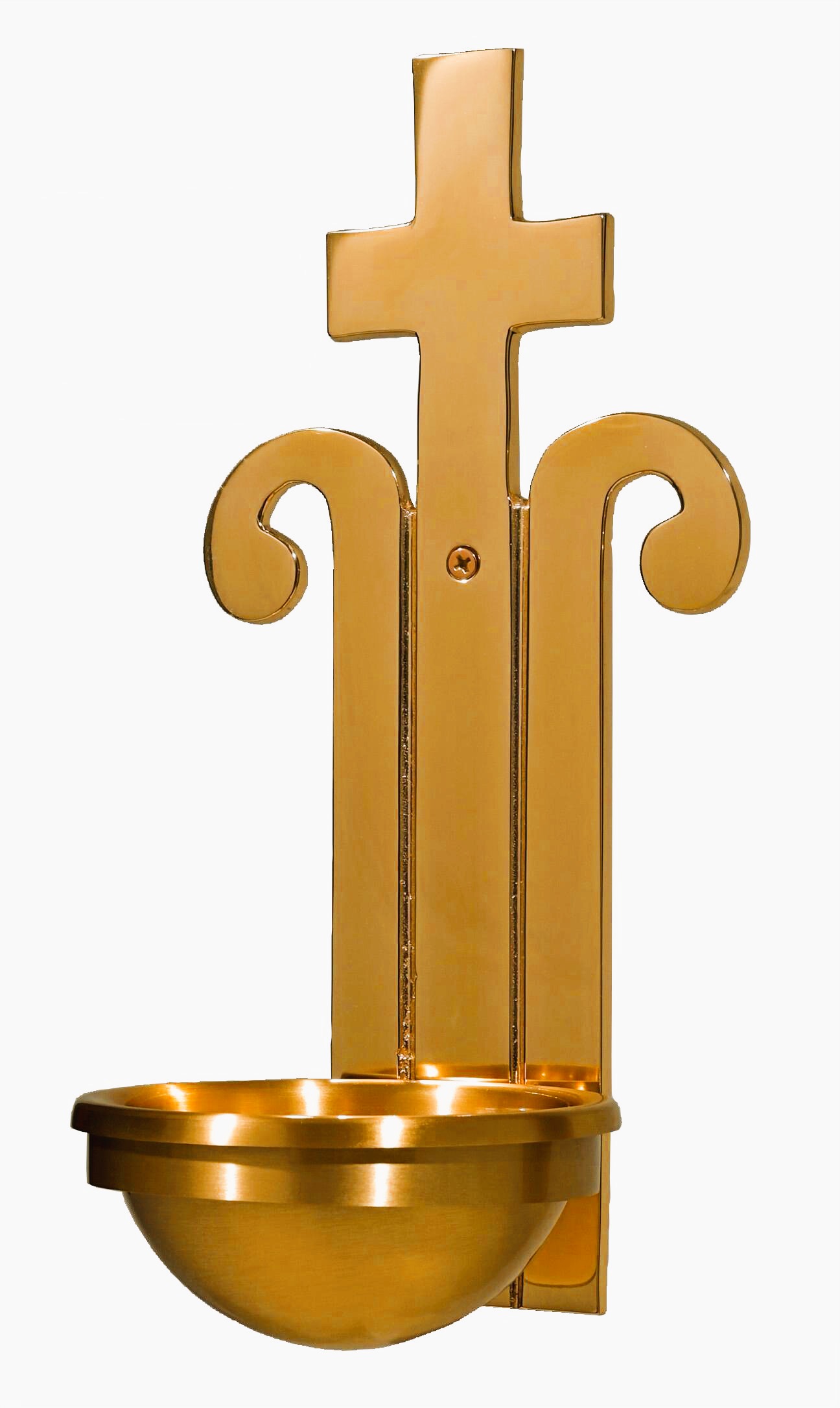Bronze Wall-Mounted Holy Water Font