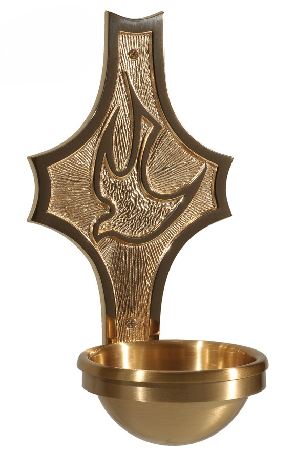 Wall-Mounted Holy Water Font