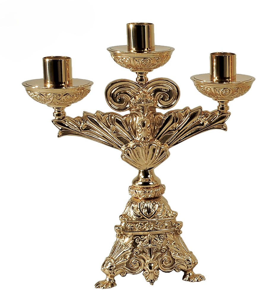 Bronze Alter Candelabra