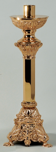 Bronze Alter Candlestick