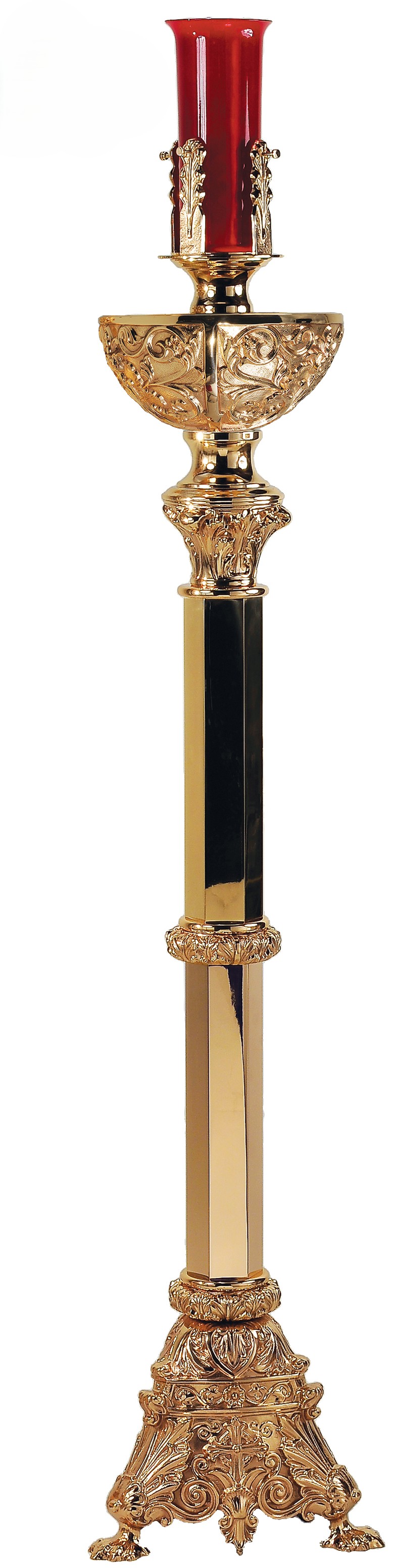 Sanctuary Lamp with Sculpted Base