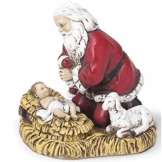 Kneeling Santa Ornament 2020 Christmas ornament