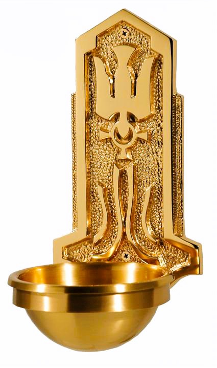 Wall-Mounted Holy Water Font