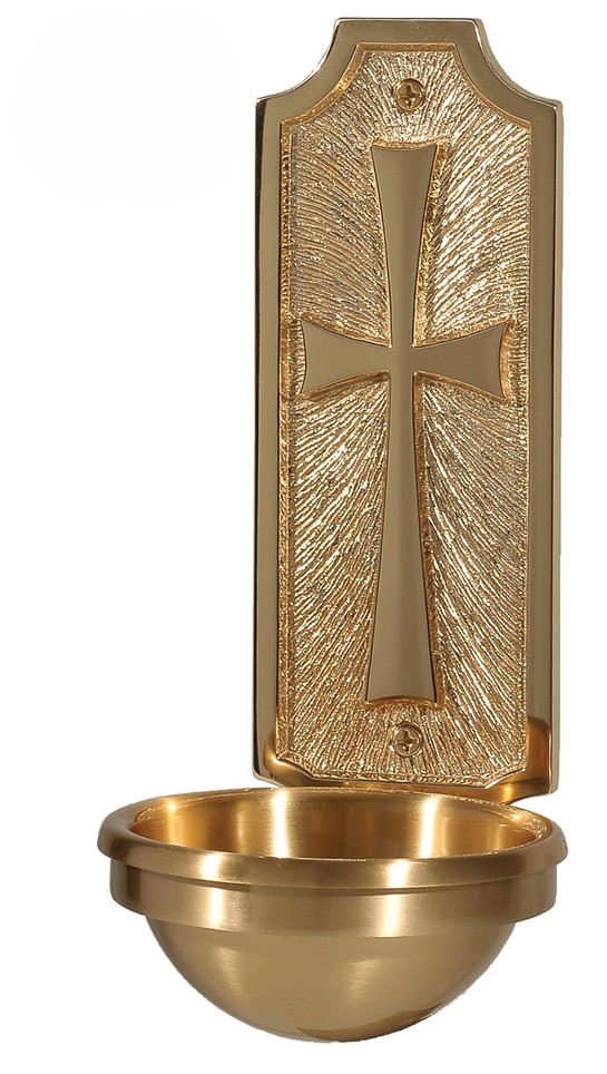 Wall-Mounted Holy Water Font