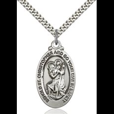 St. Christopher SKU 4145CSS/24S