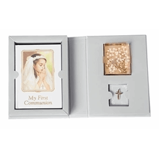 4pc Girl's Communion Folder Set SKU 42659