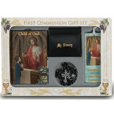 6pc Boy's Deluxe Communion Set SKU 5271