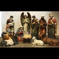 72" Church Nativity Set