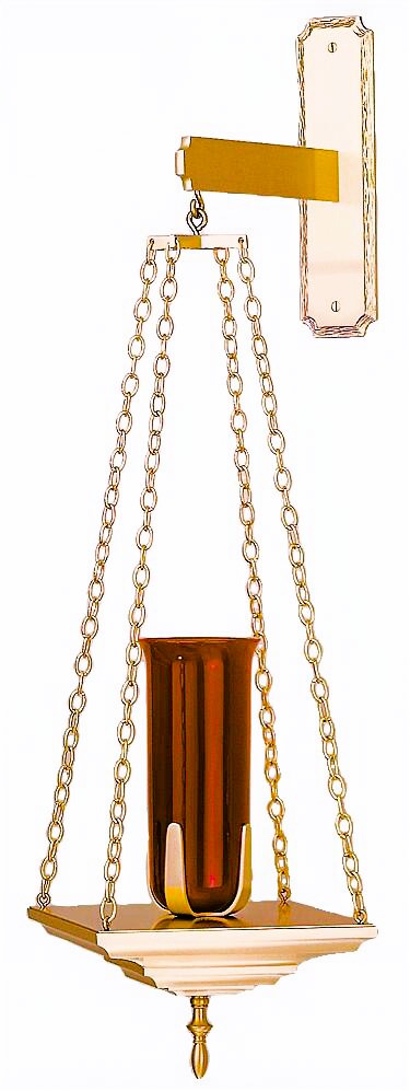 Hanging Sanctuary Lamp with Bracket