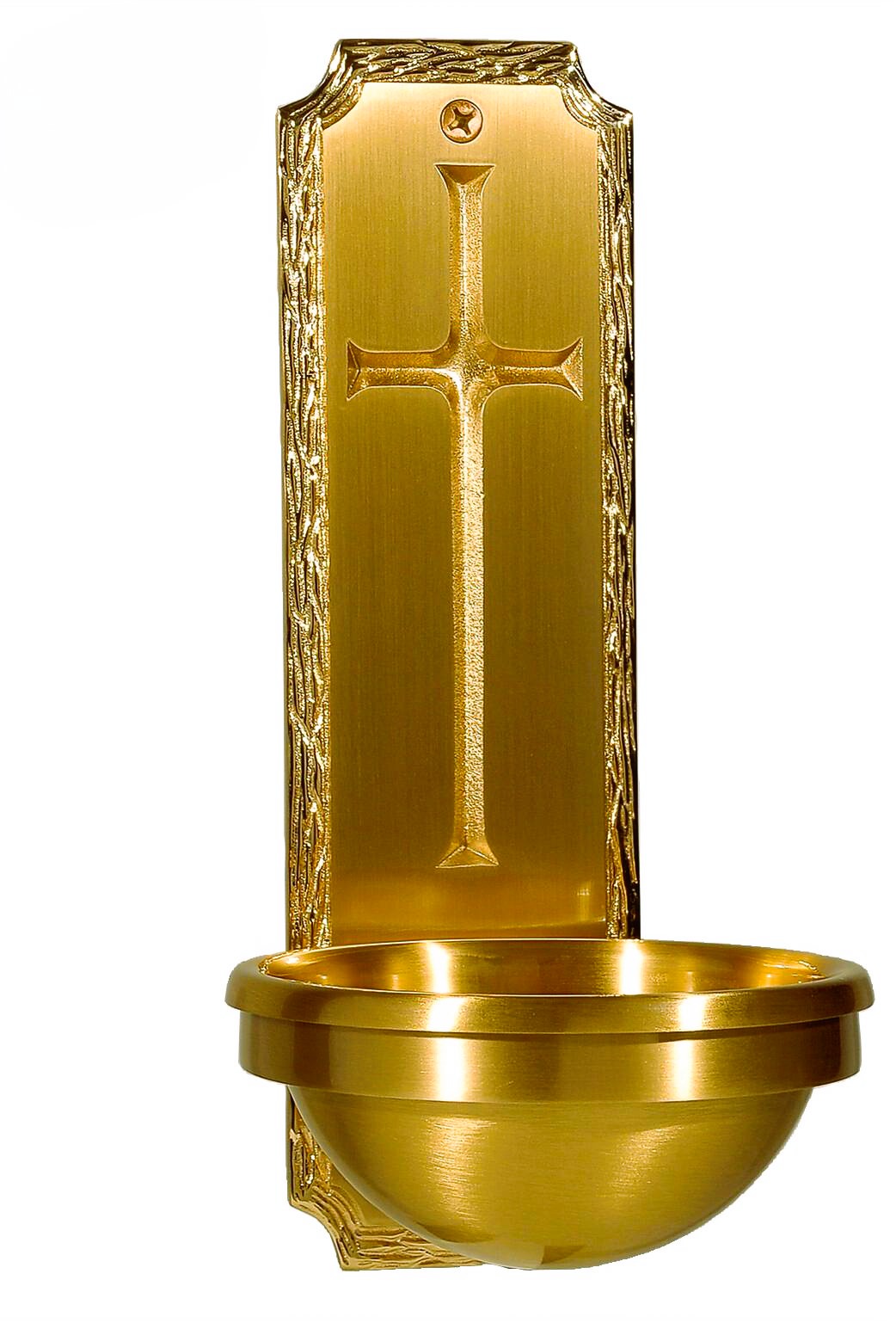 Bronze Wall-Mounted Holy Water Font