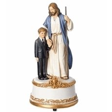 Communion Boy with Jesus Musical SKU 604017