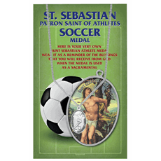 St Sebastian Men's Soccer SKU 650-6043