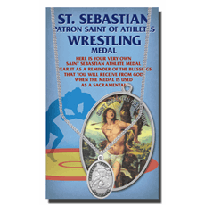 St Sebastian Men's Wrestling SKU 650-6051