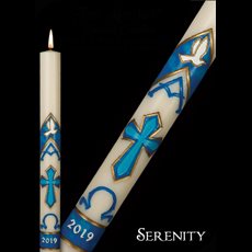 Serenity Paschal Candles SKU 60531
