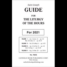Annual Guide for the Liturgy of the Hours (Large Type) 2021