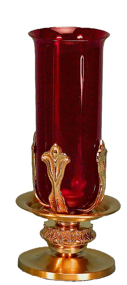 Textured Bronze Sanctuary Lamp