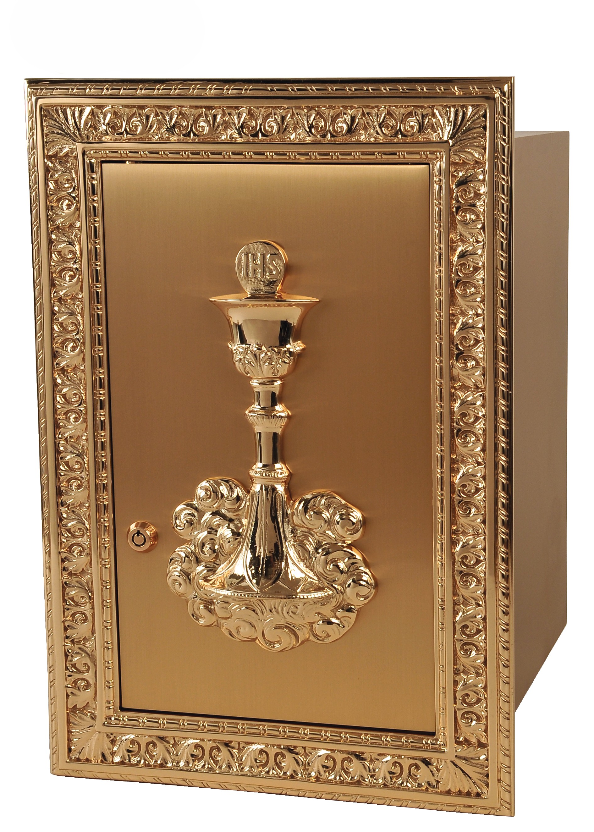 Wall Tabernacle with Chalice and IHS Emblem