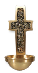 Wall-Mounted Holy Water Font