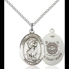 St. Christopher / Coast Guard SKU 8022SS3/18SS