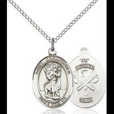 St. Christopher / Nat'L Guard SKU 8022SS5/18SS
