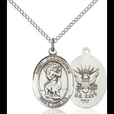 St. Christopher / Navy SKU 8022SS6/18SS