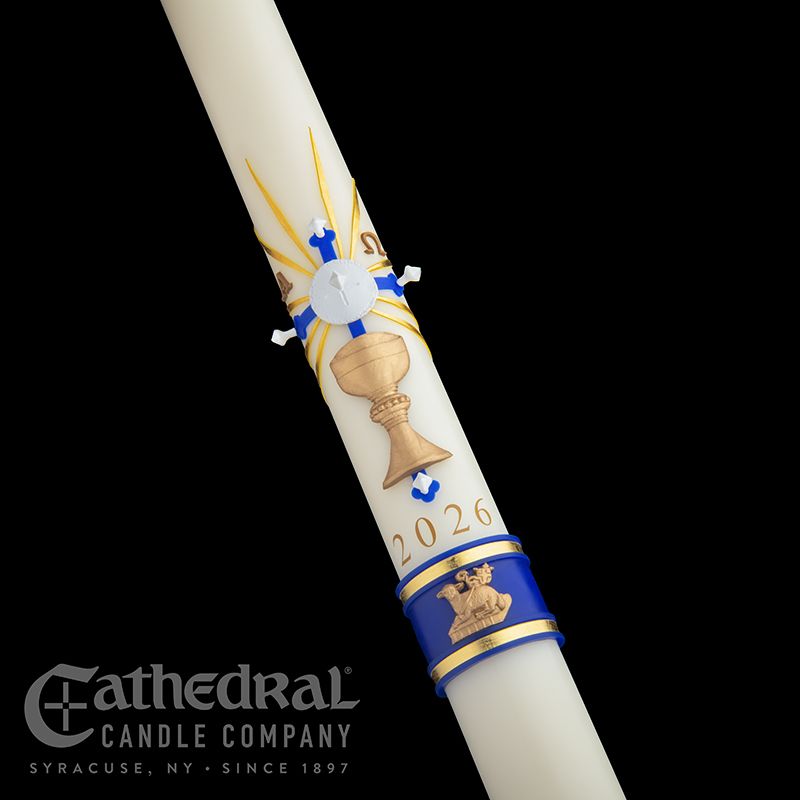 The Holy Eucharist Paschal Candle