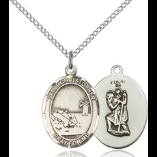 St. Christopher / Fishing SKU 8196SS/18SS