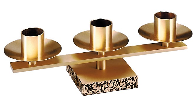 Bronze Altar Candelabra
