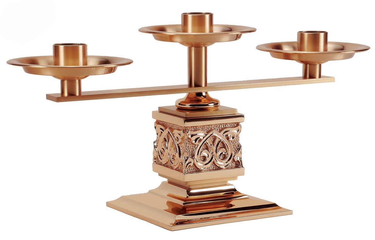Bronze Altar Candelabra