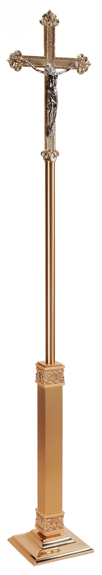 Processional Cross with CrucifixBronze Processional Cross with Crucifix