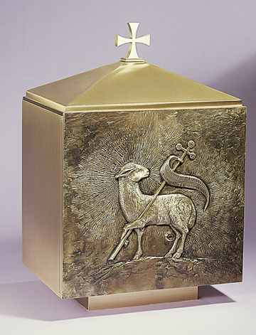 Tabernacle with Agnus Dei
