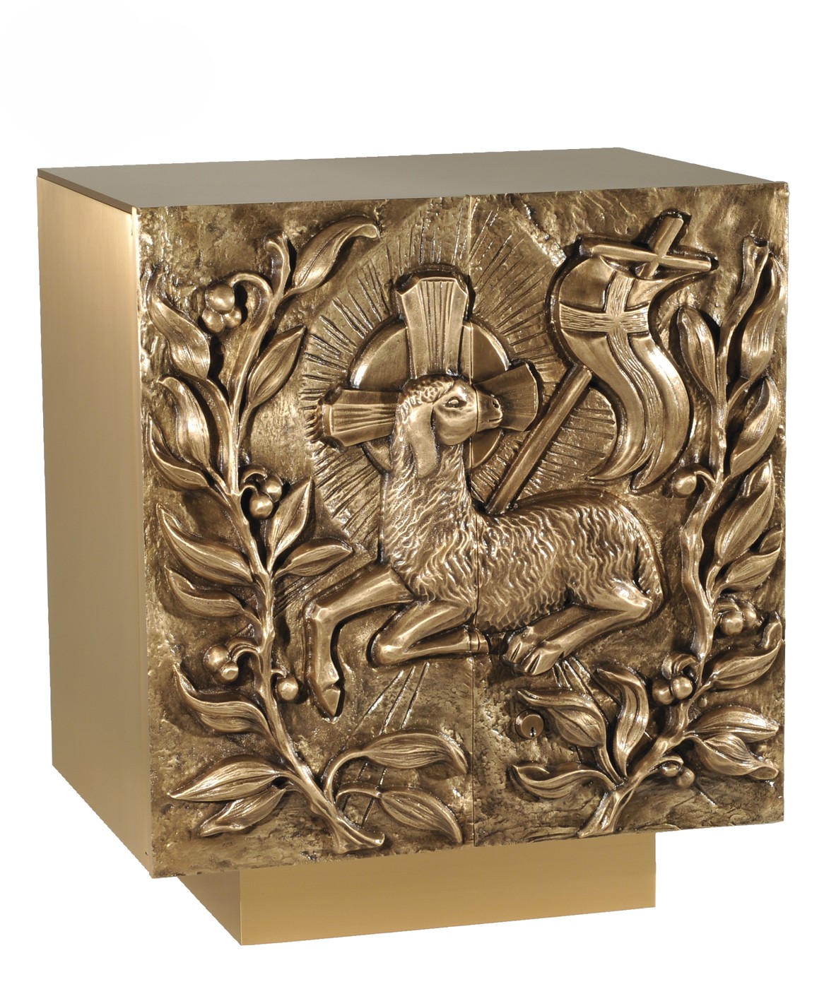 Tabernacle with Golden Lamb of God
