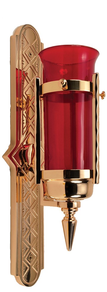 Wall-Mounted Sanctuary Lamp Sconce