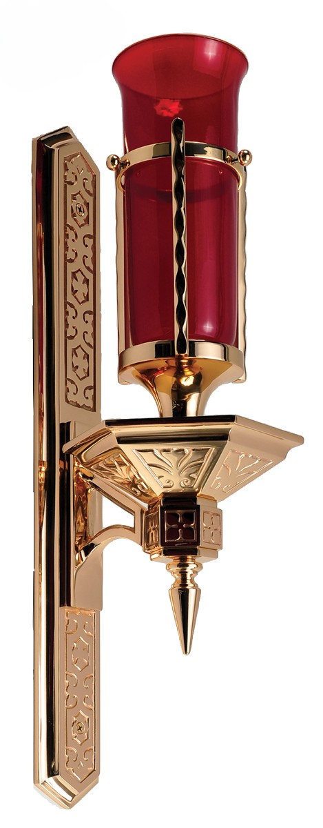 Bronze Cast Sanctuary Candle Holder