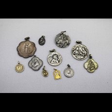 Sterling Medal Lot SKU C057-016