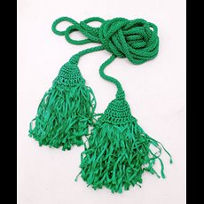 Pre-Owned Teal Rope Cincture SKU GXBPYT