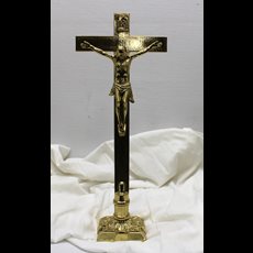 17" Metal Altar Crucifix SKU C245-111