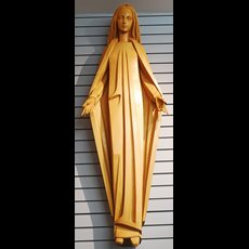 60" Woodcarved Our Lady Of Grace SKU N24P2Q